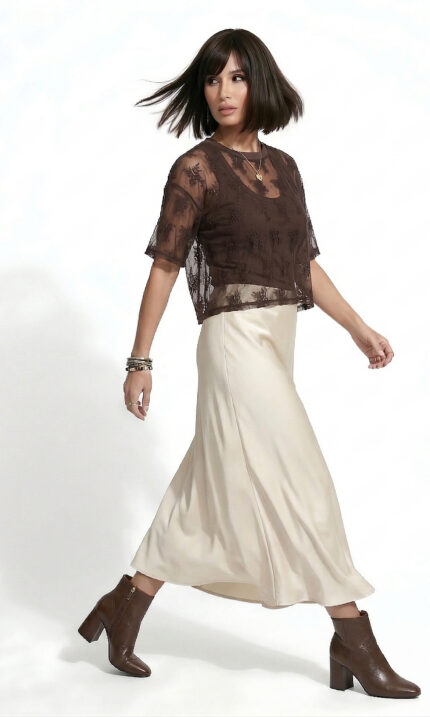 REMERA DENTELLE – Talle L