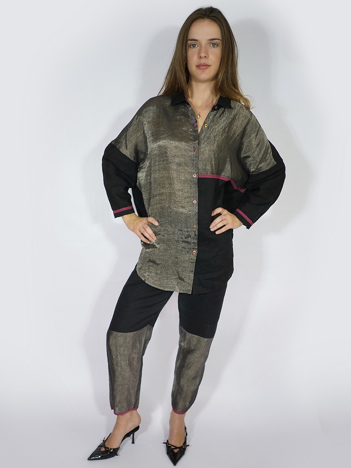 CAMISA Y PANTALÓN ACERO 2
